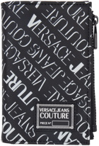 Versace Jeans Couture Black Piece Number Logo Wallet