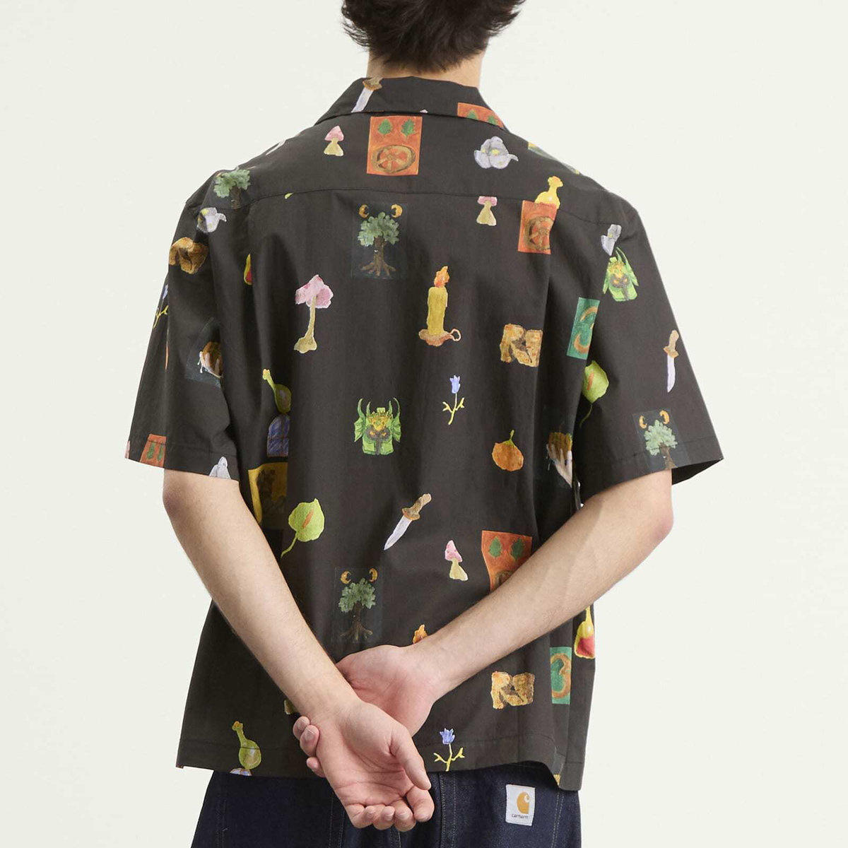 Heresy Men's Motley Shirt in Black
