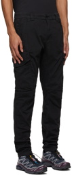 C.P. Company Black Stretch Sateen Workwear Cargo Pants