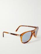 Persol - Steve McQueen D-Frame Folding Tortoiseshell Acetate Sunglasses