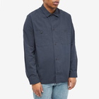 Sunspel Men's Overshirt in Navy