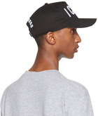 Dsquared2 Black & White 'Icon' Baseball Cap