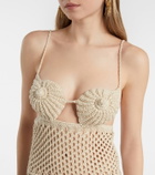 Alanui The Sound Of The Sea crochet maxi dress