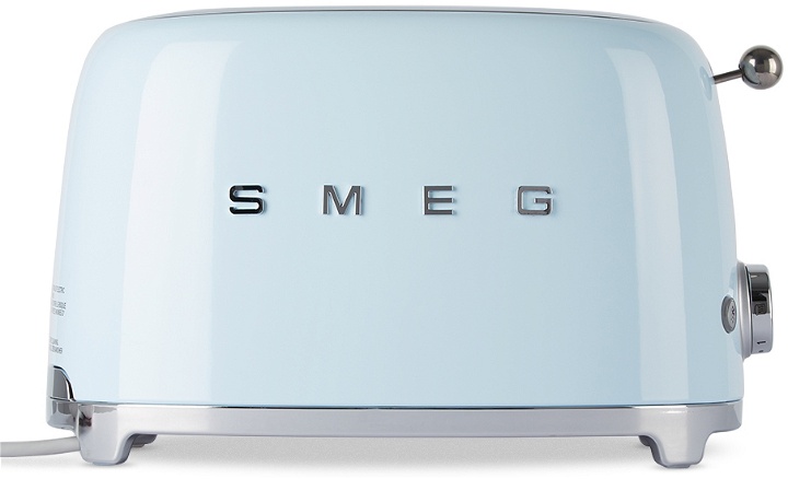 Photo: SMEG Blue Retro-Style 2 Slice Toaster