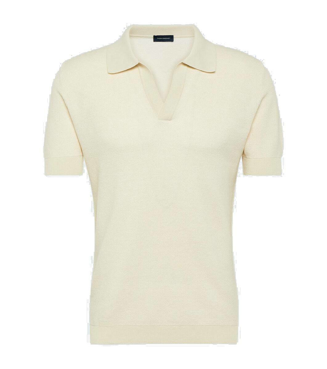 Photo: Thom Sweeney Cotton and linen polo shirt