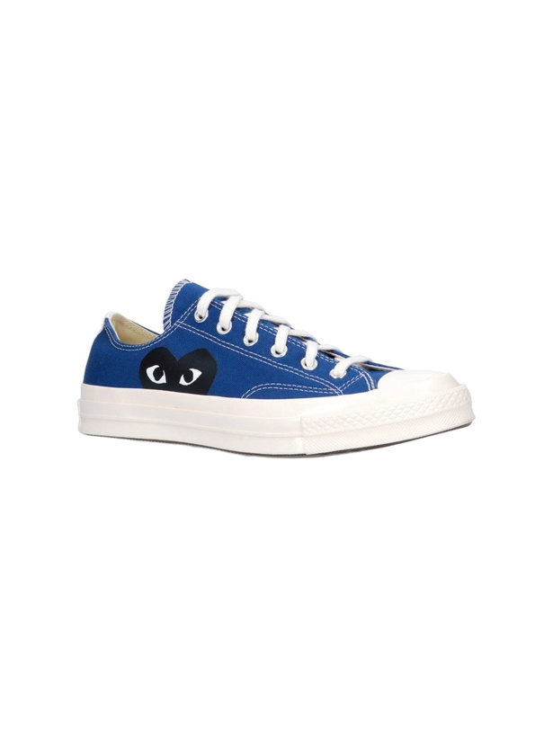 Photo: Comme des Garçons Play Low Top chuck Taylor Sneakers