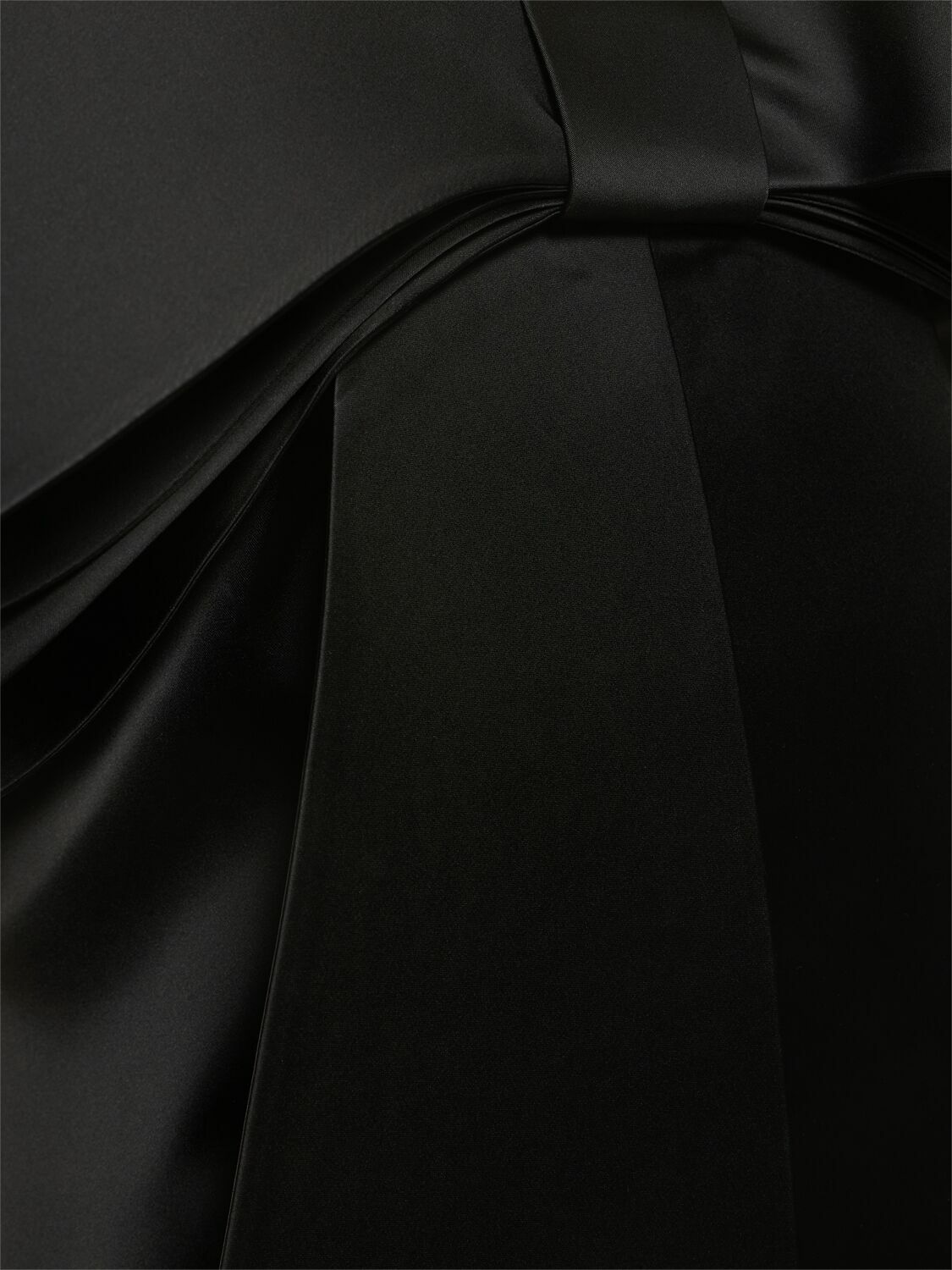MACH & MACH - Le Cadeau Bow Organza Mini Dress