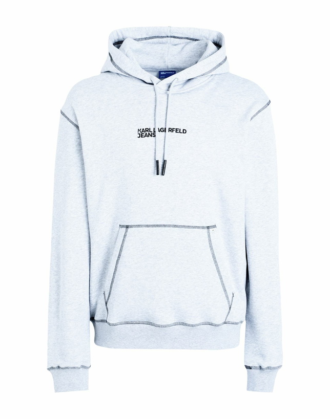 Photo: Karl Lagerfeld Jeans Mens Sweatshirt Light in Grey