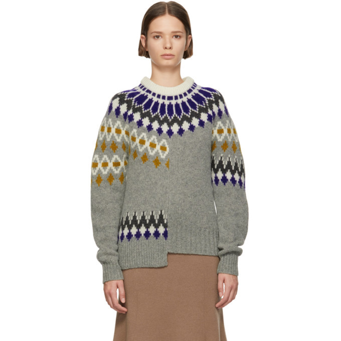 Joseph on sale patchwork sweater