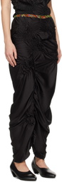 J.Kim Black Markiza Midi Skirt