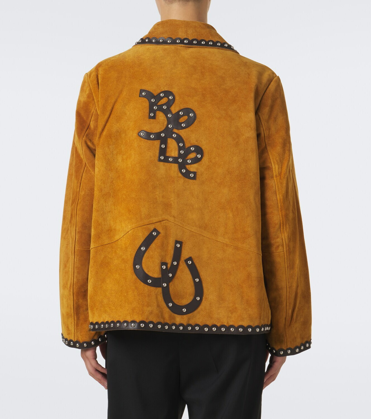 Bode Carson studded suede jacket