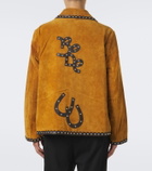 Bode Carson studded suede jacket