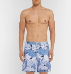 Onia - Calder Long-Length Printed Swim Shorts - Men - Blue
