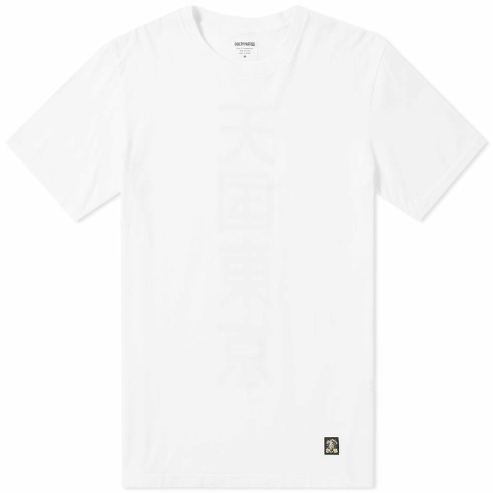 Photo: Wacko Maria Katakana Back Print Tee White