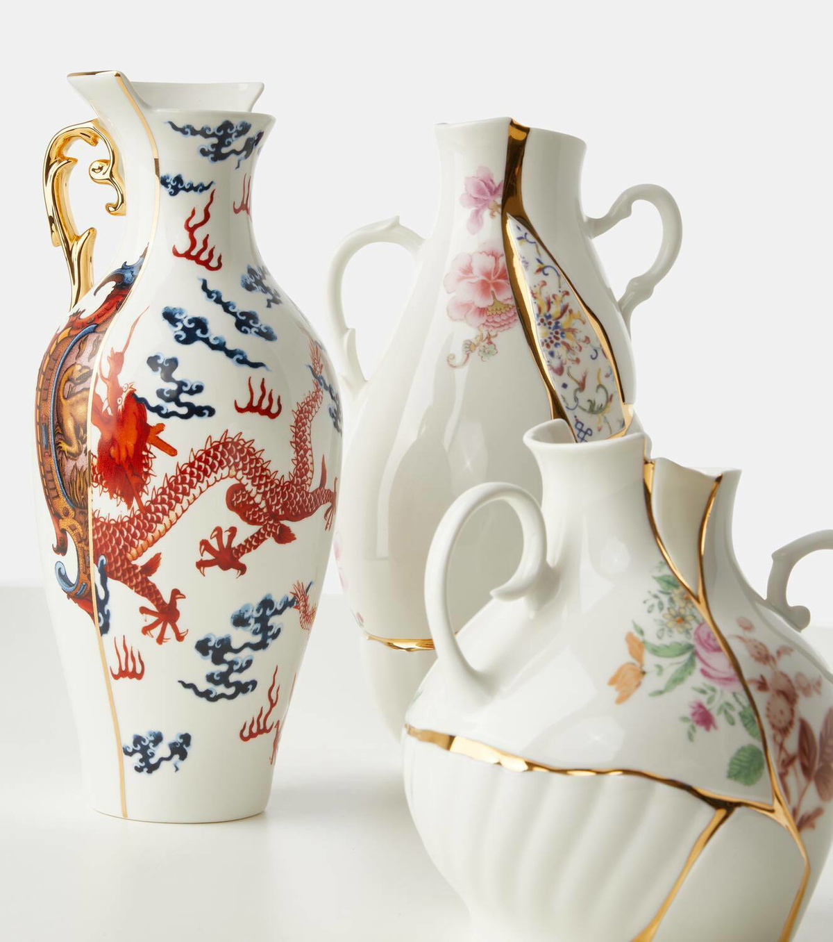 Seletti Hybrid Adelma porcelain vase