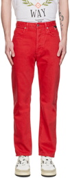 Rhude Red Classic Jeans