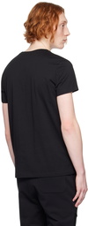 Balmain Black Printed T-Shirt