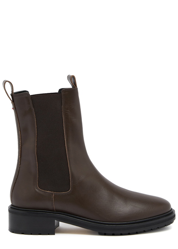 Photo: Aeyde Jack Leather Chelsea Boots Brown
