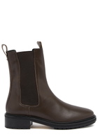 Aeyde Jack Leather Chelsea Boots Brown