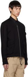 C.P. Company Black Zip Sweatshirt