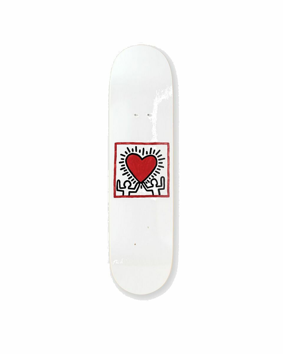 Photo: The Skateroom Keith Haring Untitled Heart Deck Multi - Mens - Home Deco