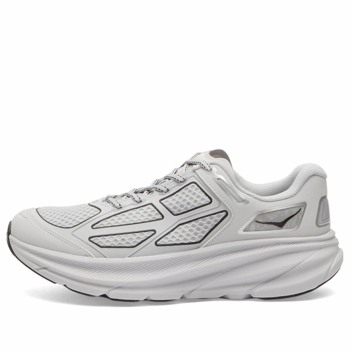 Photo: HOKA ONE ONE U Clifton One9 Sneaker in Ash Grey/Silver