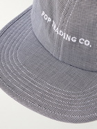 Pop Trading Company - Logo-Embroidered Puppytooth Cotton Baseball Cap