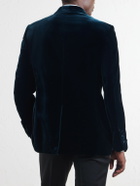TOM FORD - Shelton Velvet Tuxedo Jacket - Green