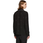 Dolce and Gabbana Black Silk Shirt