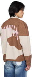 ICECREAM Brown Cow Cardigan