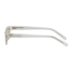 NOR Transparent and Orange Venus Sunglasses