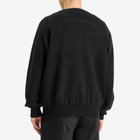 Uniform Experiment Men's UE Jacquard Logo Knit Sweater in Black