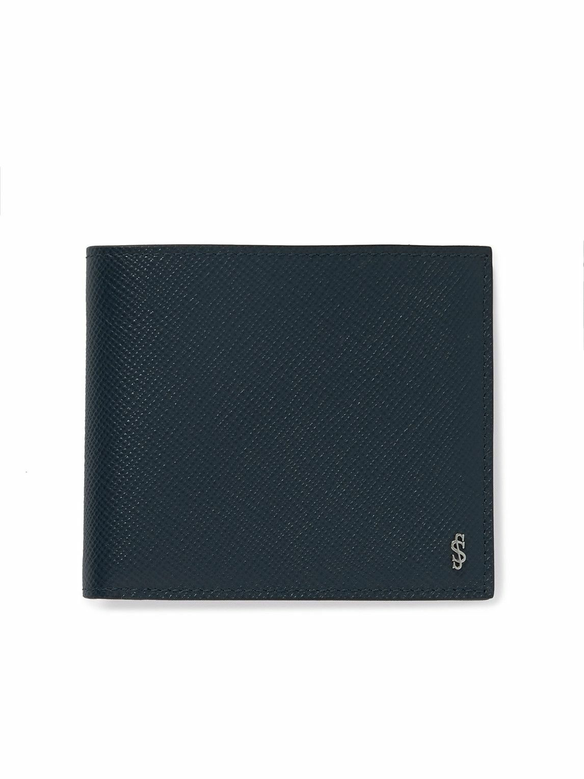 Serapian - Evoluzione Logo-Appliquéd Full-Grain Leather Billfold Wallet ...