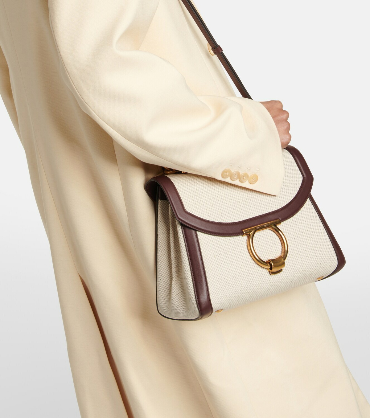 Ferragamo - Gancini canvas tote bag Salvatore Ferragamo
