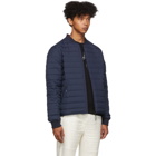 Kenzo Reversible Navy Down KENZO World Puffer Jacket