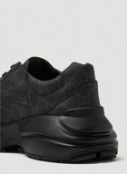 GG Print Sneakers in Black