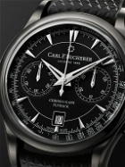 Carl F. Bucherer - Manero Automatic Flyback Chronograph 43mm Steel and Rubber Watch, Ref. No. 00.10919.12.33.01