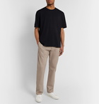 The Row - Josh Cotton-Poplin Drawstring Trousers - Neutrals