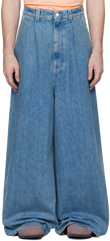 Photo: SUNNEI Blue Extra Over Jeans