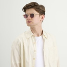 Oscar Deen Diego Sunglasses in Champagne/Dusky Pink 