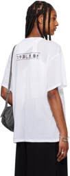 MM6 Maison Margiela White Printed T-Shirt