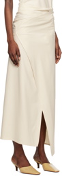 Baserange Off-White Venn Maxi Skirt