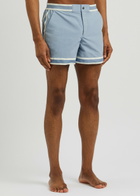 Che Baller Nylon Swim Shorts Light Blue