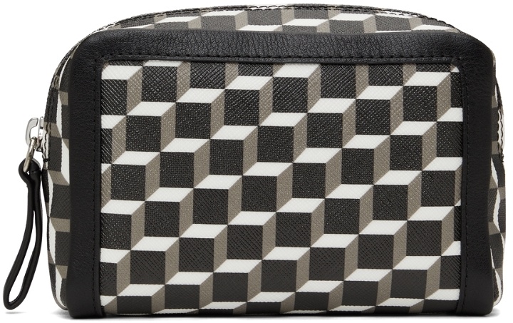 Photo: Pierre Hardy Black & White Perspective Cube Travel Pouch