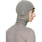 Rick Owens Taupe Tower Skull Balaclava