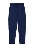 John Smedley - Henning Tapered Merino Wool Sweatpants - Blue