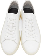 Essentials White Tennis Low Sneakers