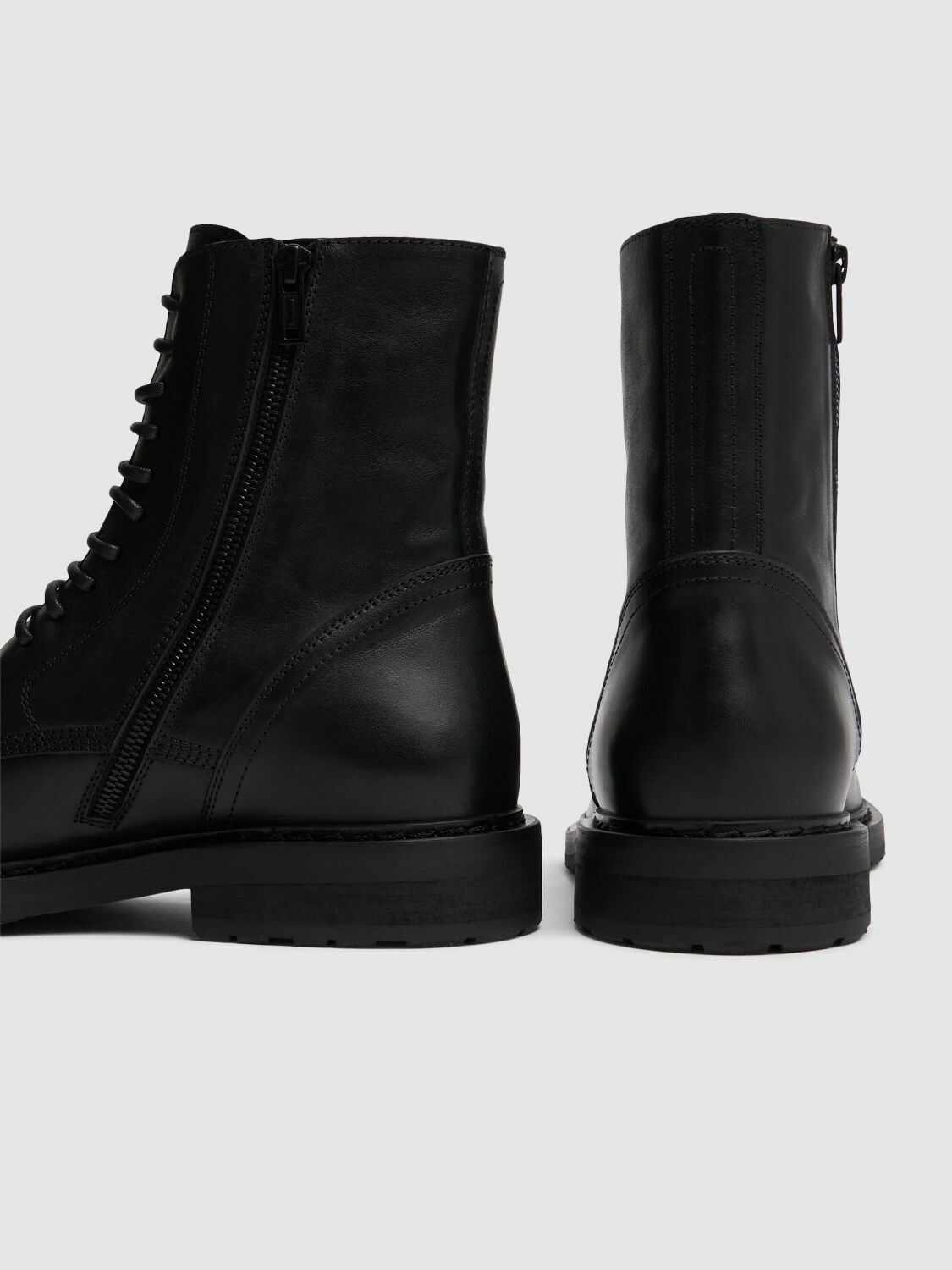 ANN DEMEULEMEESTER Danny Leather Ankle Boots Ann Demeulemeester