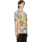 Wacko Maria Multicolor Jean-Michel Basquiat Edition Short Sleeve Shirt