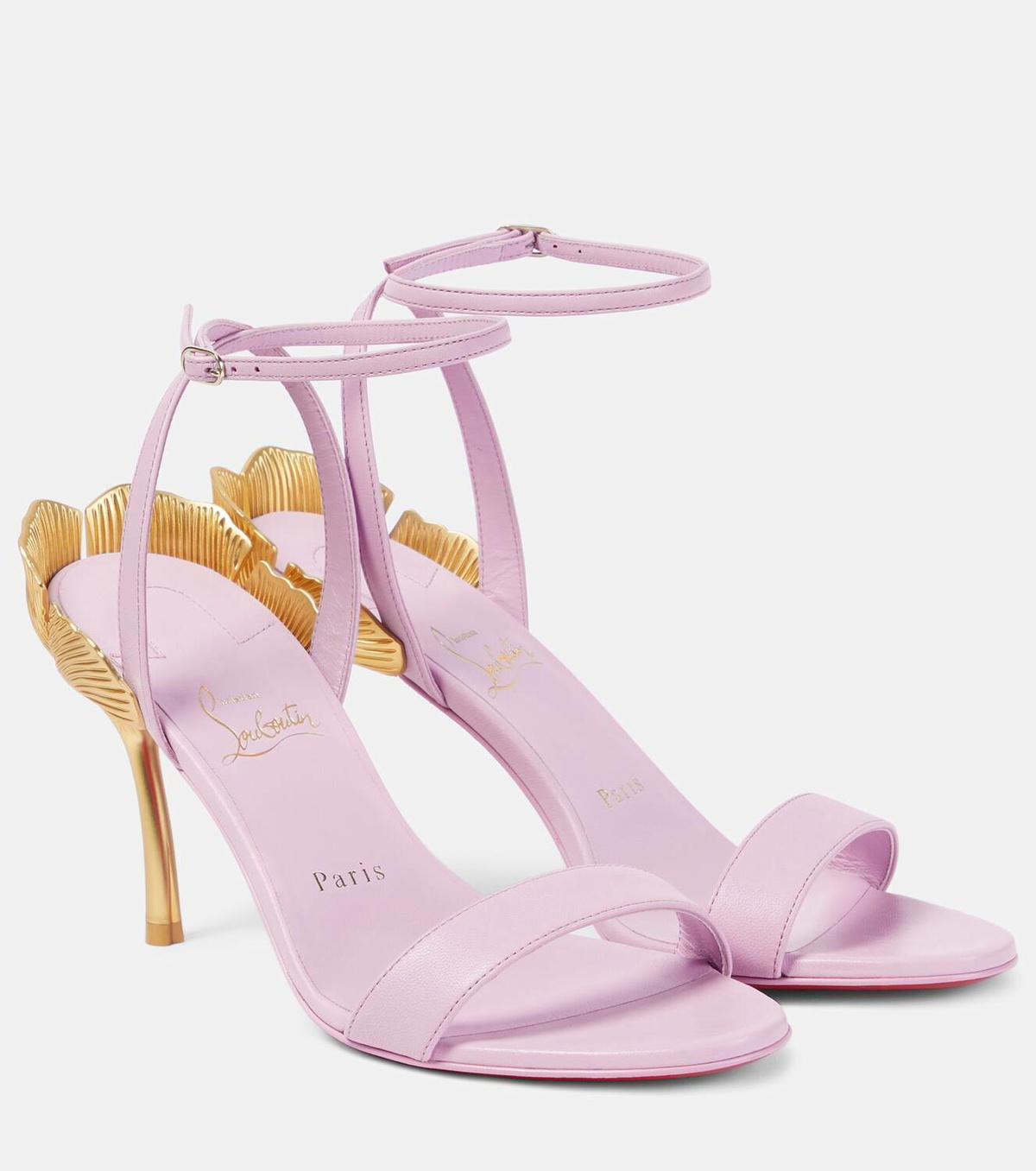 Christian Louboutin Ginko Girl leather sandals Christian